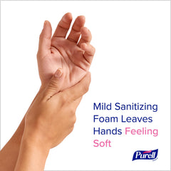 Purell cradle-to-cradle certified logo indicating eco-friendly production.