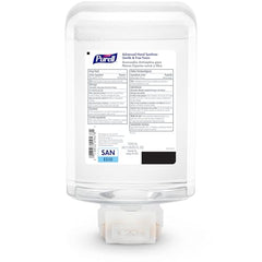 Purell ES10 dispenser image, touchless hand hygiene in action.