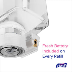 Purell ES10 graphite dispenser with slim profile for tight spaces
