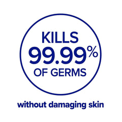 Fragrance-free, dye-free foam with vitamins B3 and E to support skin health.