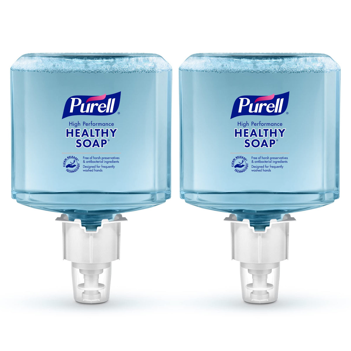 Purell HEALTHY SOAP foam bottle 1200 mL shown for healthcare hand cleansing