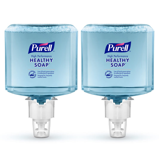Purell HEALTHY SOAP foam bottle 1200 mL shown for healthcare hand cleansing