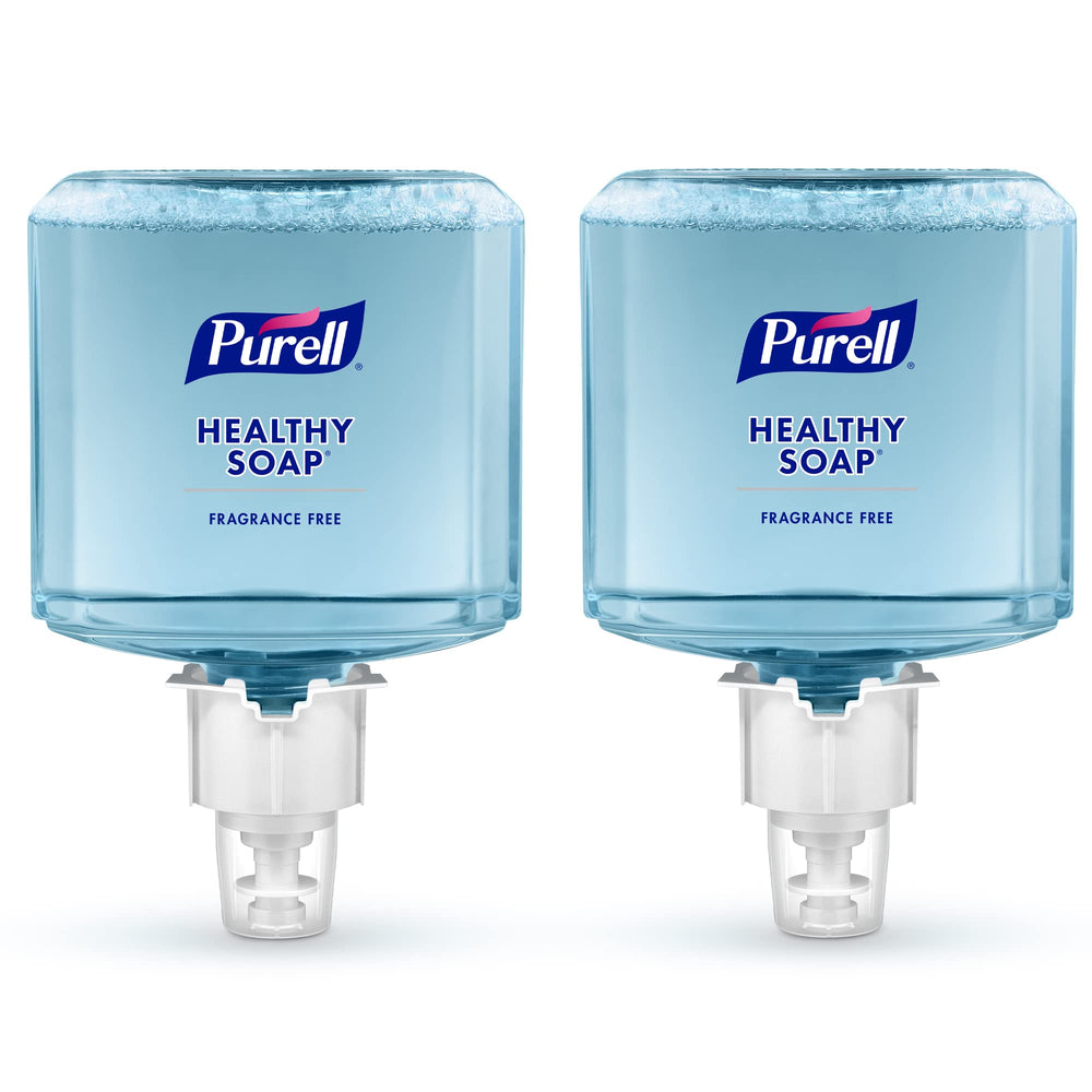 Purell Healthy Soap Gentle and Free Foam refill shows 1200 ml capacity for easy refills.