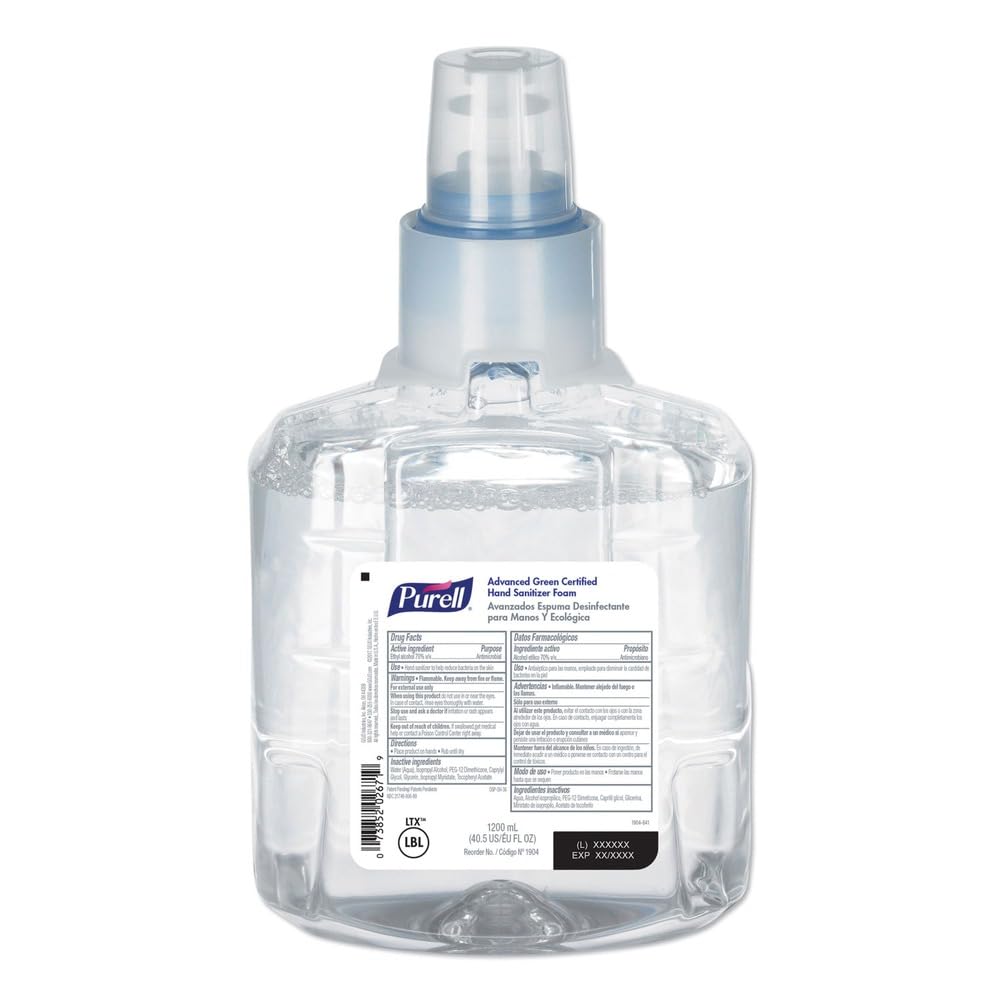 Purell LTX-12 foam refill dispensing valve highlights fresh delivery with consistent performance.