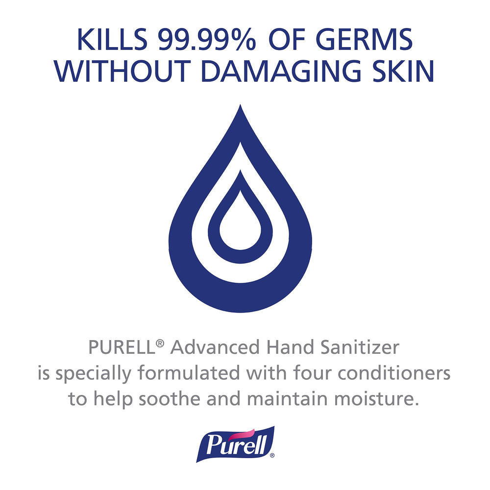Purell readily biodegradable foam aligns with sustainable practices.