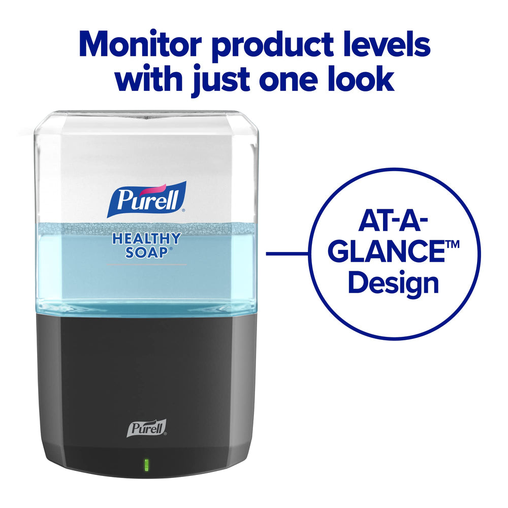 Purell sealed nozzle prevents contamination for safer refills.