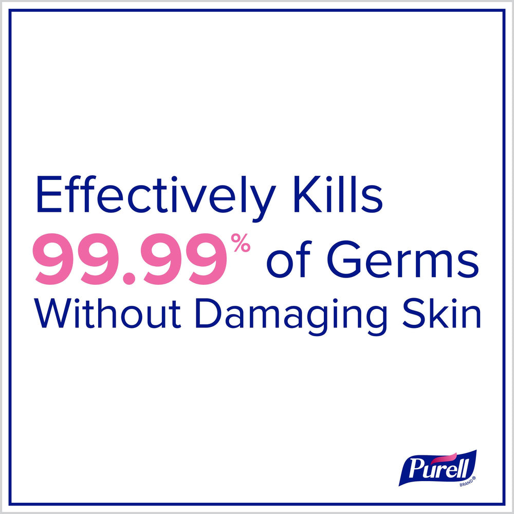 Purell Ultra Nourishing Foam texture on hand shows gentle moisturizing.