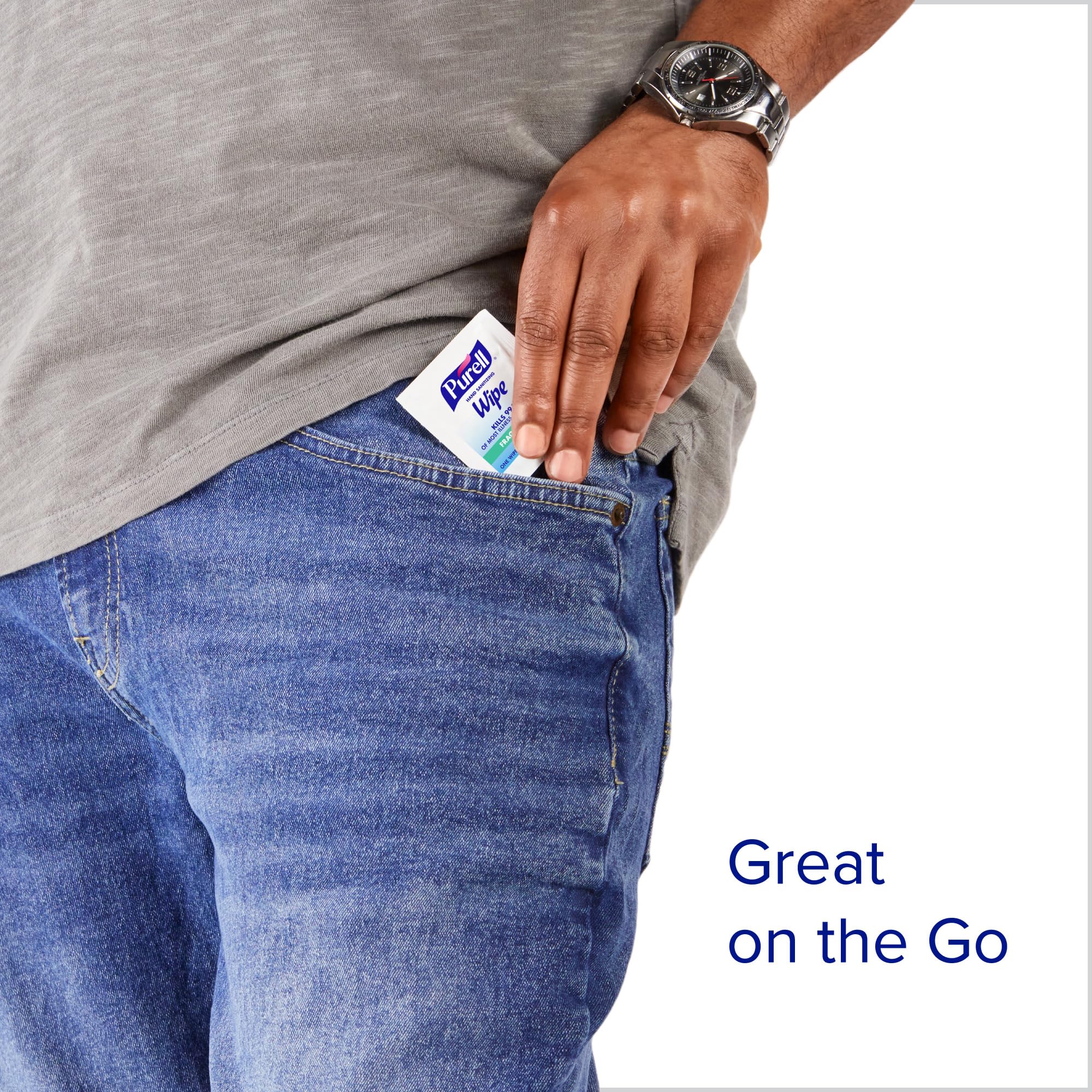 Purell 300-count case provides portable hygiene