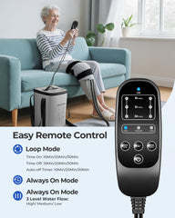 Purella remote control enables customizable flow and cycles