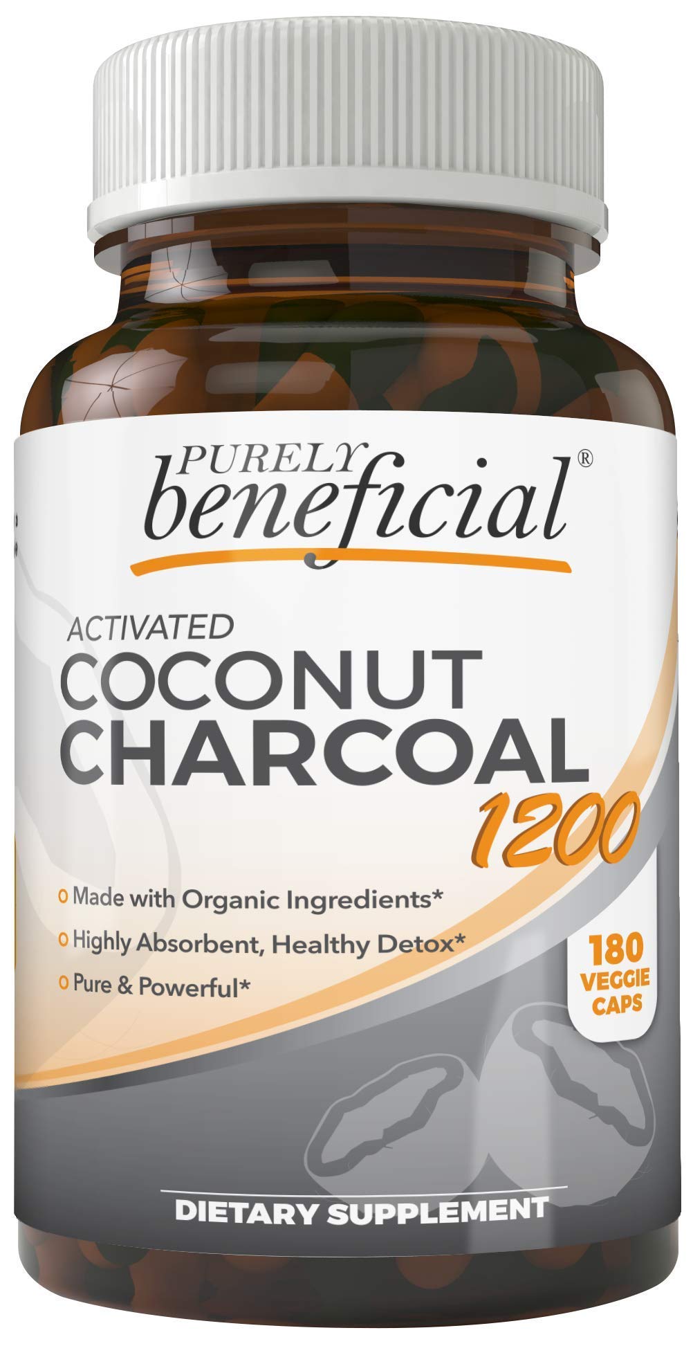 PURELY beneficial bottle top focuses on easy-to-swallow capsules for daily use.