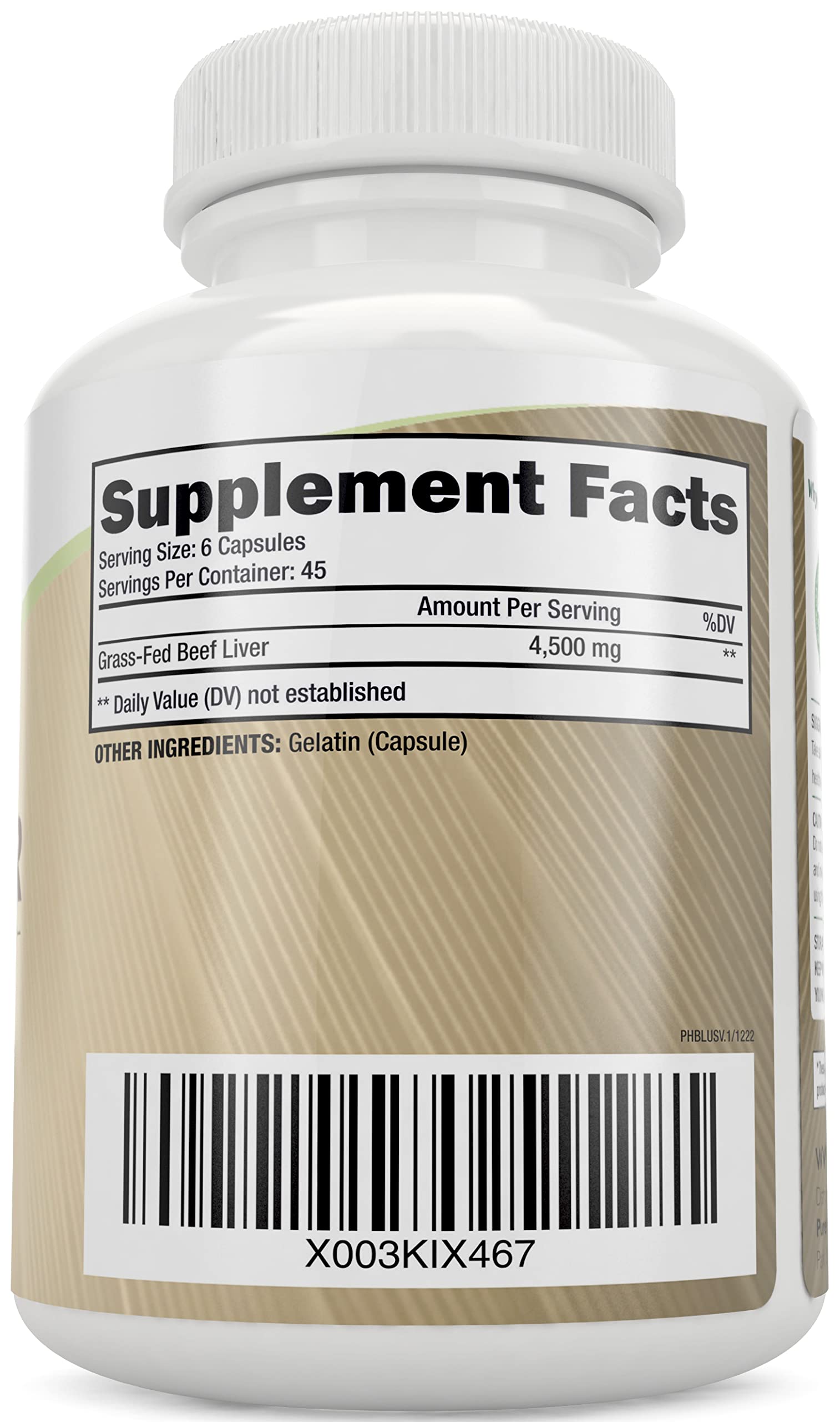 Purely Holistic non-GMO hormone-free quality claim on label