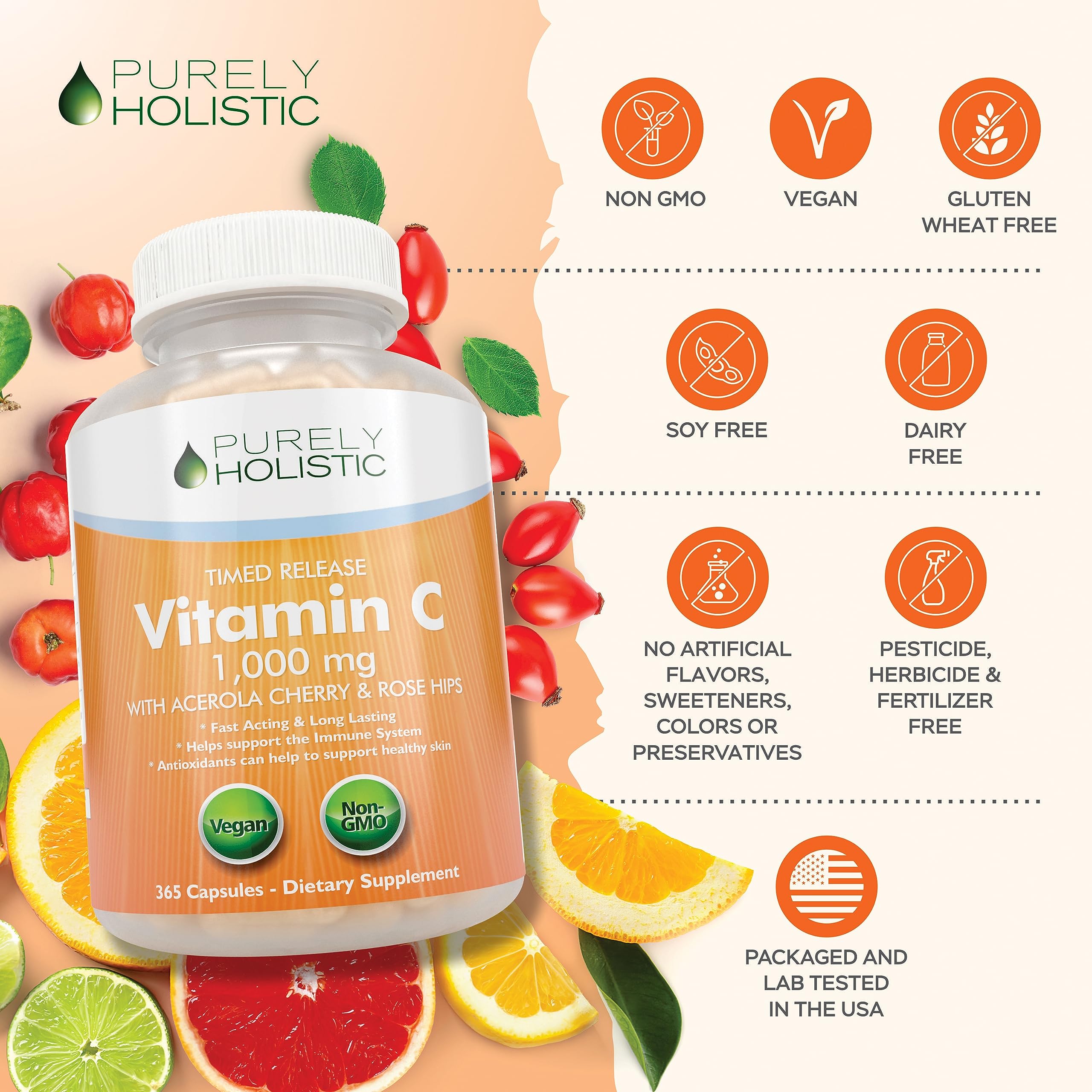 One-year supply experience with 365 capsules in a single bottle