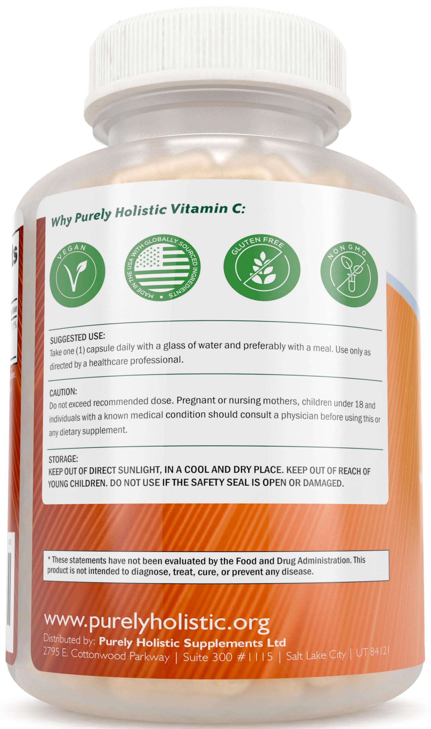 12-hour timed release visual showing sustained delivery of vitamin C