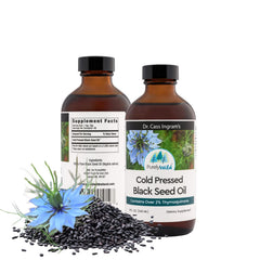 Purely Wild Black Seed Oil bottle shows pure cold-pressed quality for daily wellness.