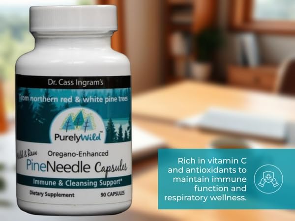 Purely Wild Dr. Cass Ingram ingredient panel label on bottle