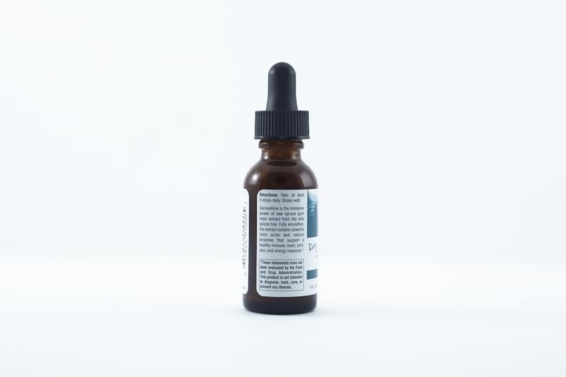 PURELY WILD SpruceAlive topical oil on skin for soothing routines.