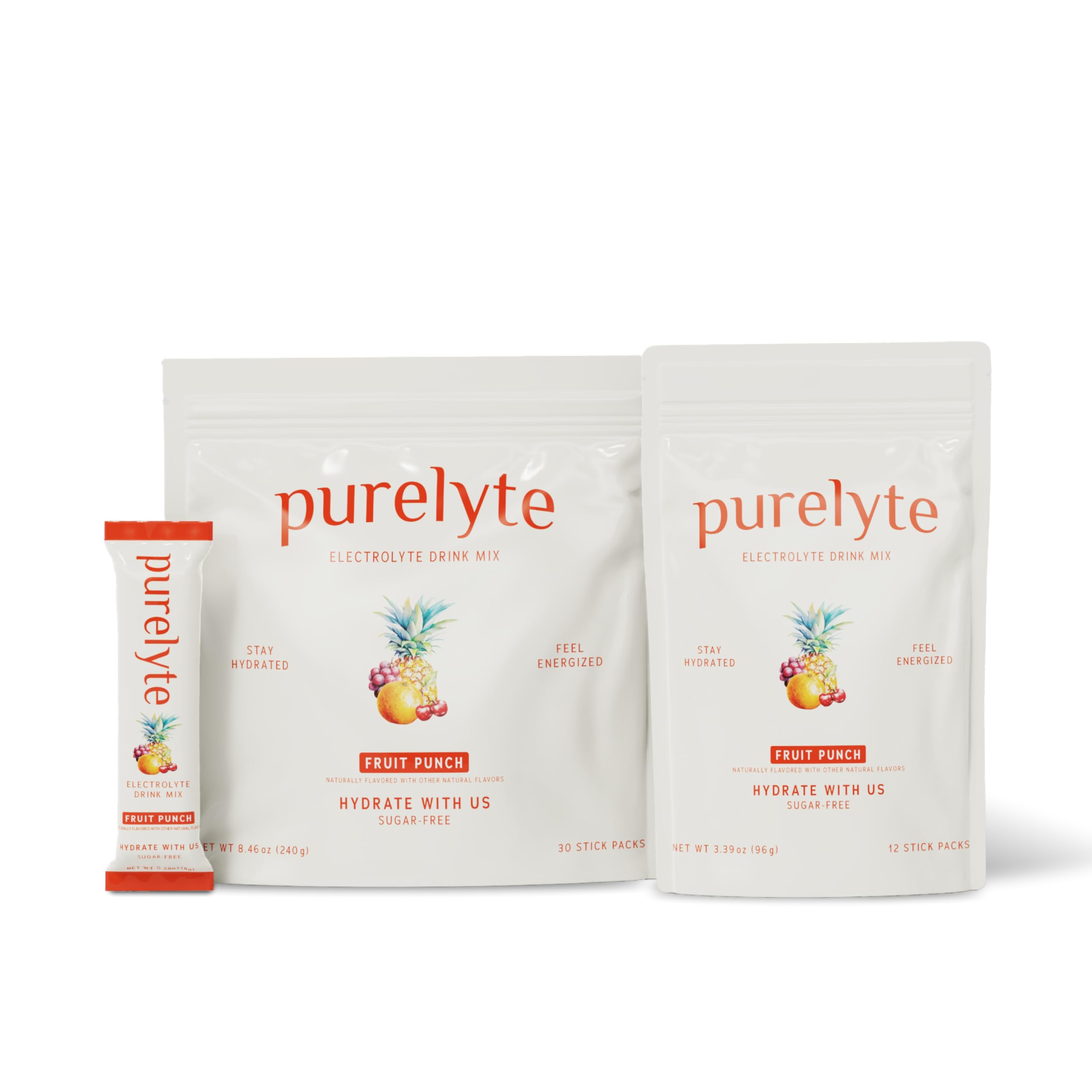 Purelyte mixed berry stick supports hydration during workouts