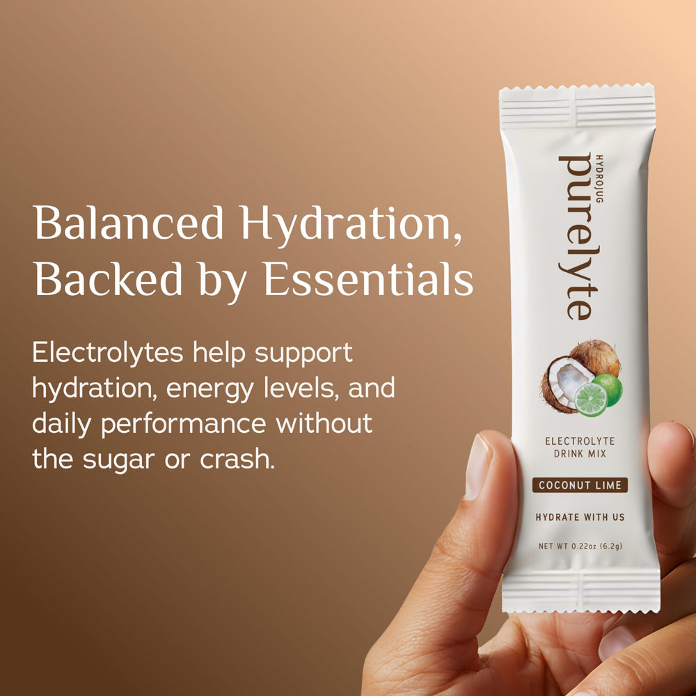 Purelyte Strawberry Lemonade flavor highlighting real fruit taste