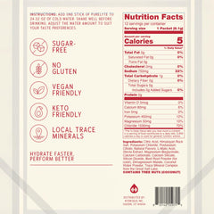 PURELYTE Lemon Lime stick provides clean electrolytes for daily refreshment.
