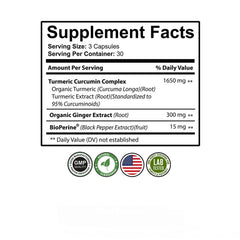 PureNature Plus BioPerine capsules with black pepper extract for enhanced absorption.
