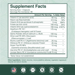 PurePremium Ingredient list label, transparency for safe use.