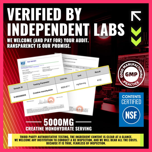 PURESTVITS creatine gummy 5g serving-size label highlights three gummies.