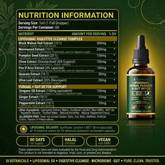 PURETREX natural herbs blend showcases potent, plant-based cleansing.
