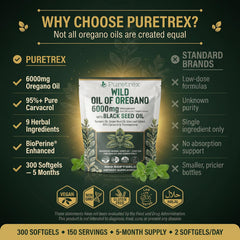 PURETREX softgels in hand, ready for daily-use.