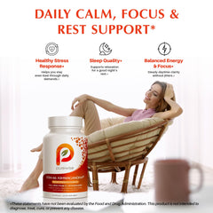 PureWise Ashwagandha 600mg capsules emphasize potency for steady energy.