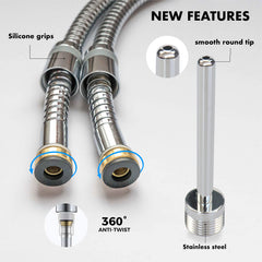 Purifvend enema kit 100-inch hose for flexible setup and reach