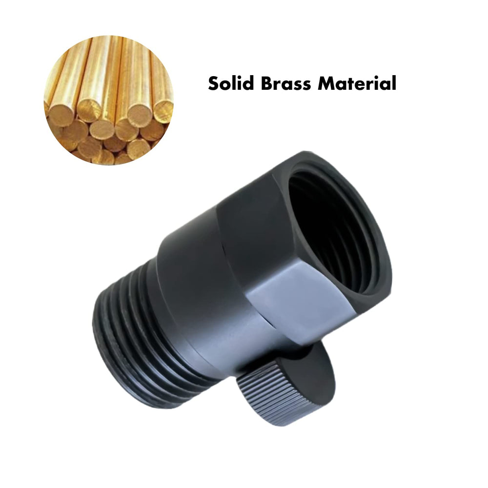 Purifvend brass valve connection ensures a reliable fit with hoses.