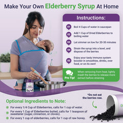 Purify Life raw whole elderberries for natural flavor