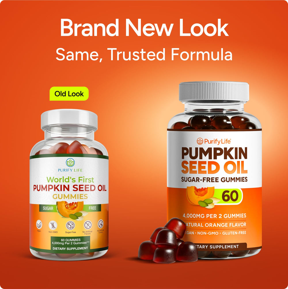 Purify Life gummies in hand emphasize on-the-go consumption