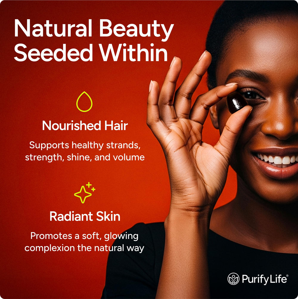 Purify Life gummy close-up emphasizes soft texture and 4,000 mg serving