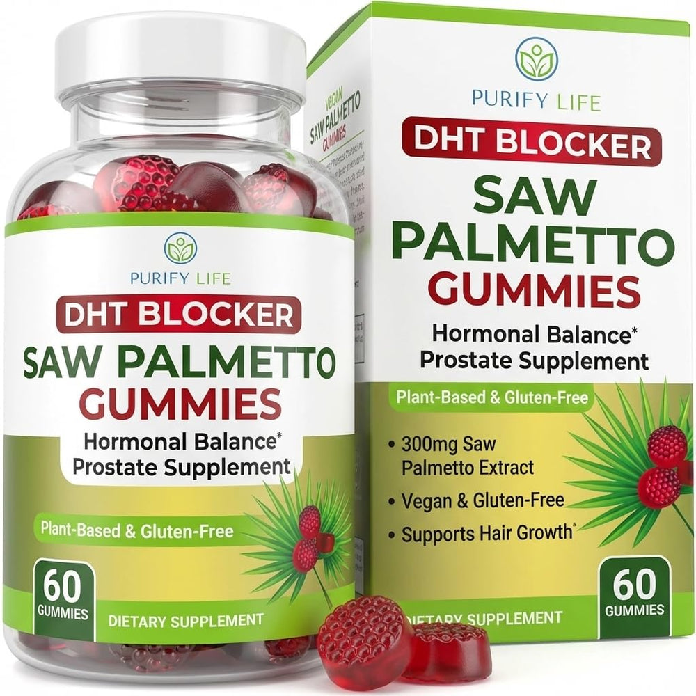 Purify Life gummies bottle front for easy daily wellness.