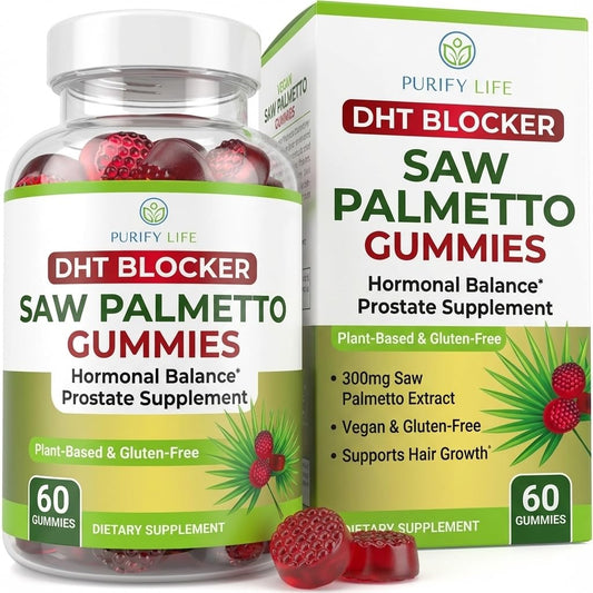 Purify Life gummies bottle front for easy daily wellness.