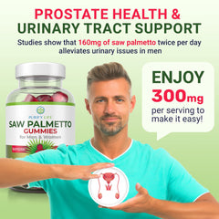 Purify Life gummies with a glass of water illustrating easy daily chewability.