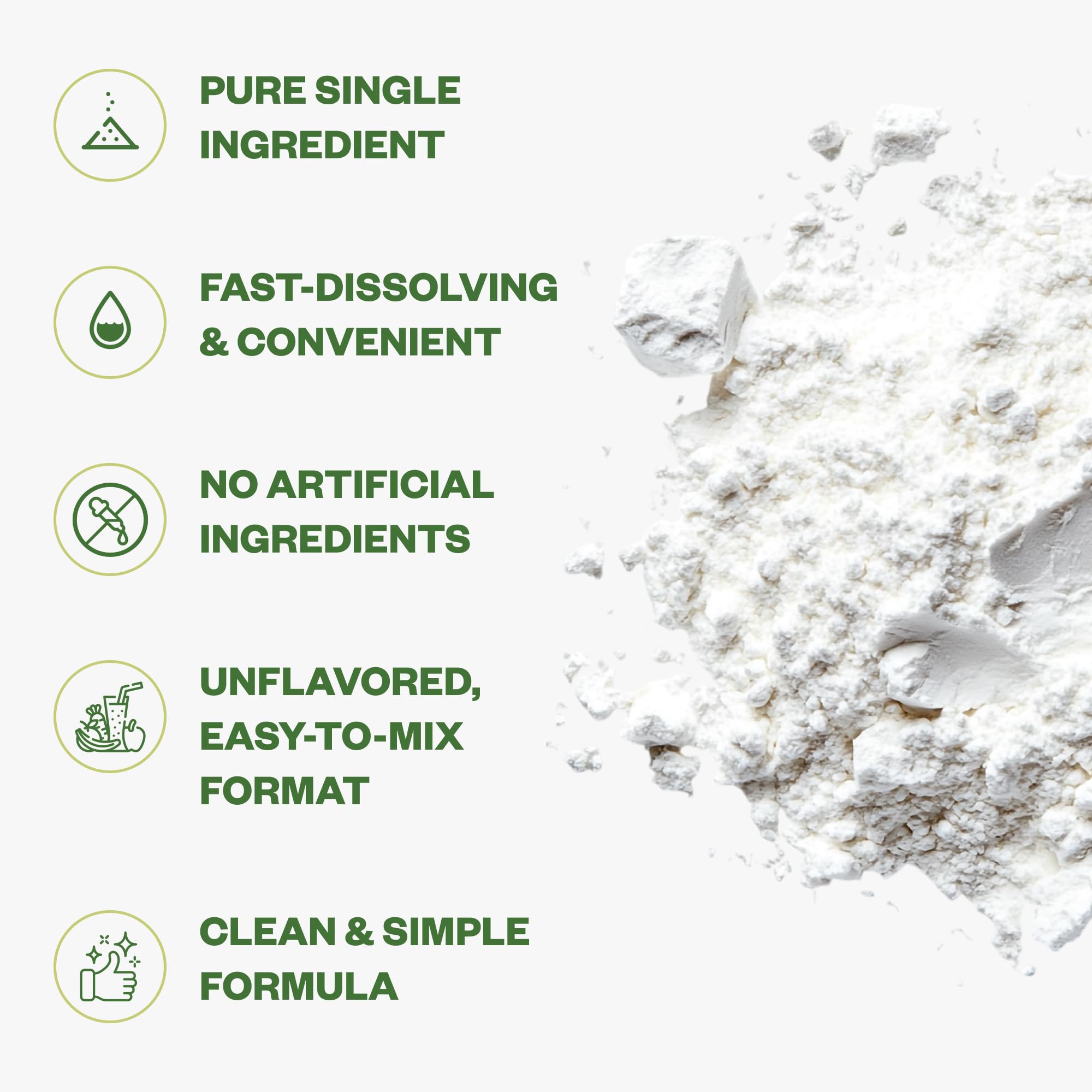 Purisure DHM powder being stirred in a glass for an easy daily ritual.
