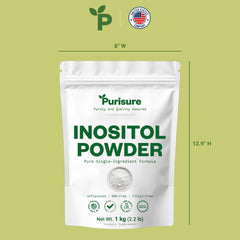 Purisure Inositol powder daily routine setup invites mindful wellness.
