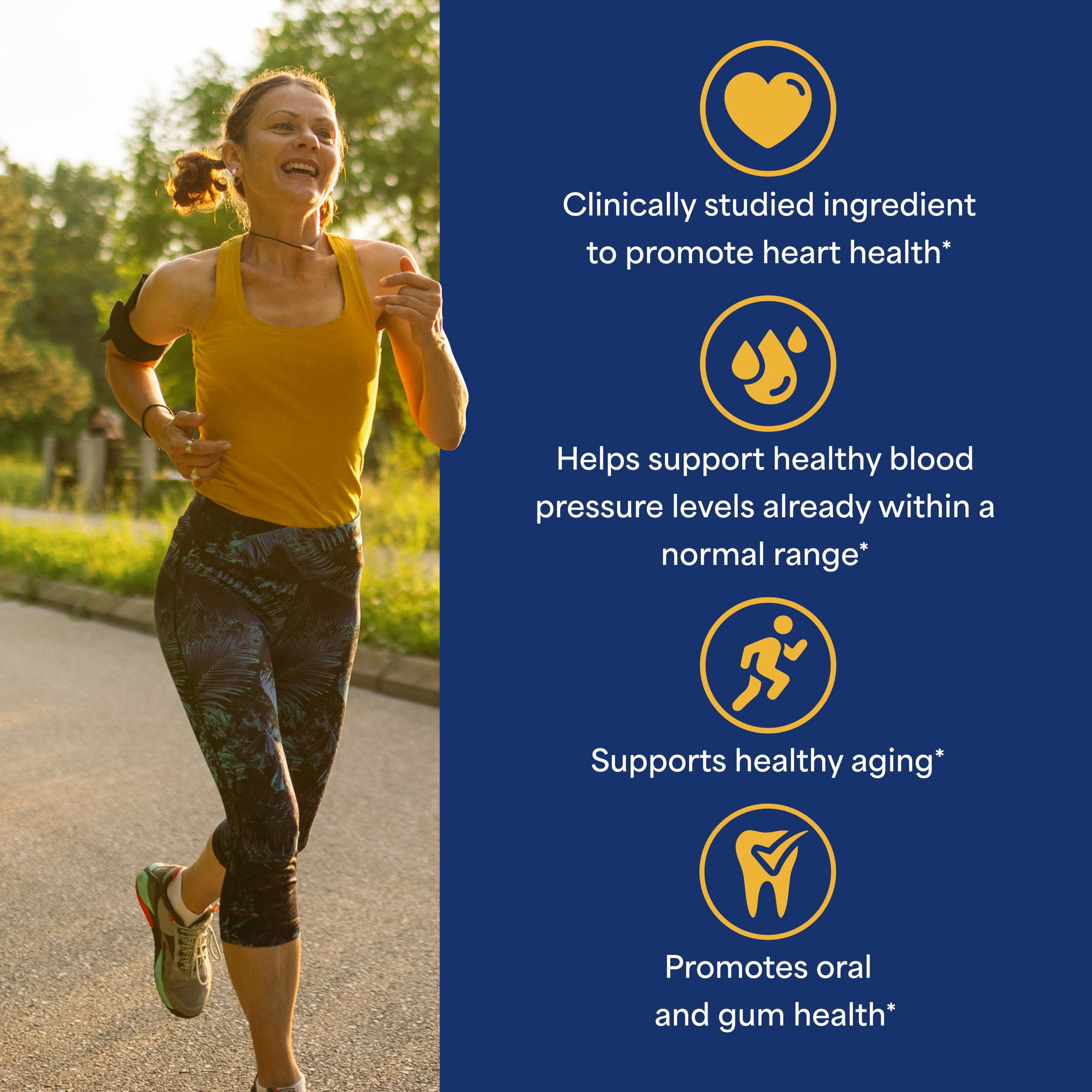 Puritan's Pride CoQ10 softgels close-up highlights energy support.