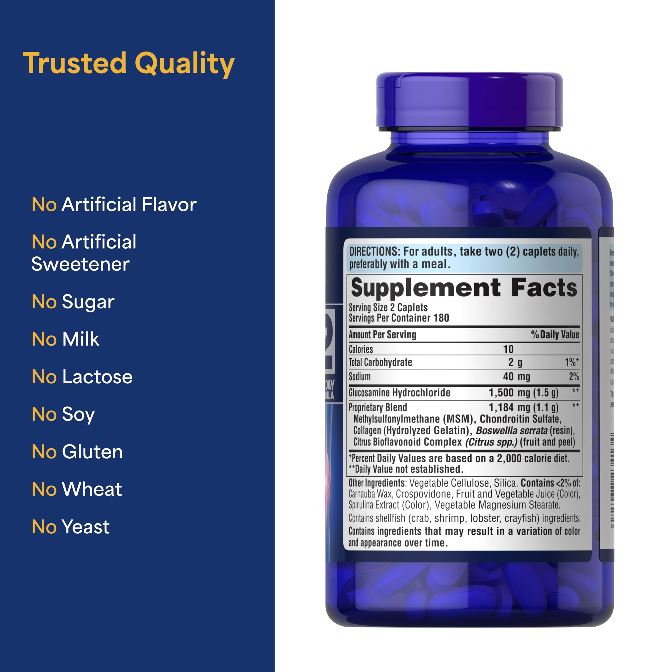 Puritan's Pride bottle packaging may vary by batch.