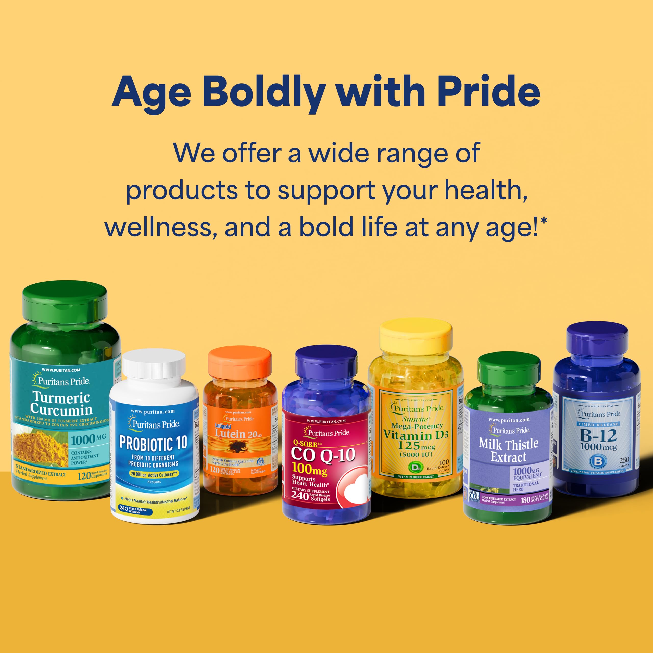 Puritan's Pride Prebiotics tablet lineup hints at consistent gut support.