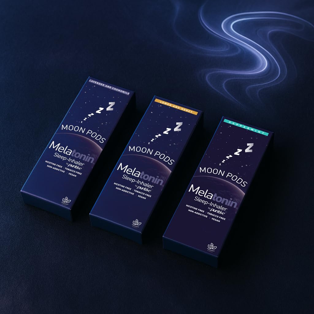 Puritive Melatonin Diffuser aroma lavender chamomile for calming bedtime relaxation.