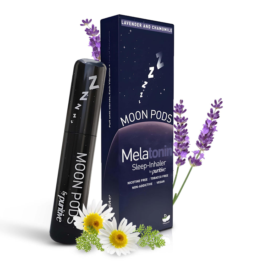 Puritive Melatonin Diffuser bottle — compact design for on-the-go sleep support.