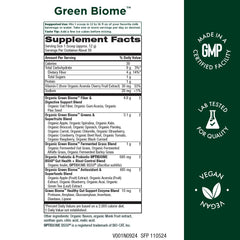 Purity Green Biome apple flavor powder swirl ready to mix