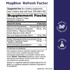 Purity MagBlue bottle front for quick daily use.