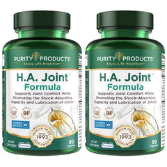 Purity Products HA Joint Formula bottle illustrating joint support and mobility potential