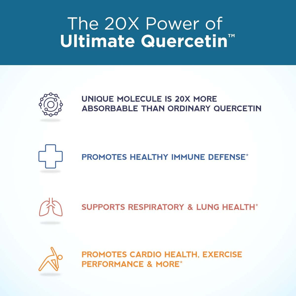 Purity Products Ultimate Quercetin label with Vitamin C and Zinc for immune support