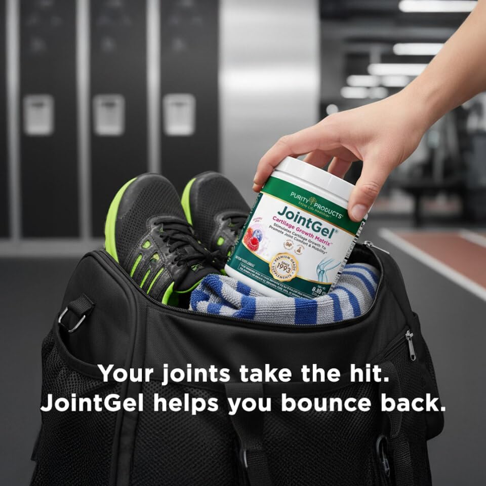 Purity Products JointGel OptiMSM boosts connective tissue resilience and joint comfort