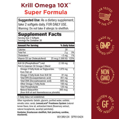 Purity Products Krill Omega-3 softgels closeup shows easy daily dosing for omega-3 support.